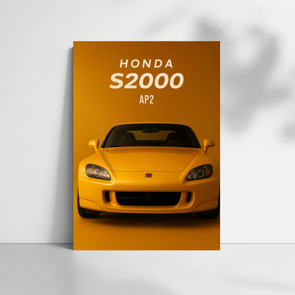 Honda S2000 AP2: Legend of Speed on the Wall