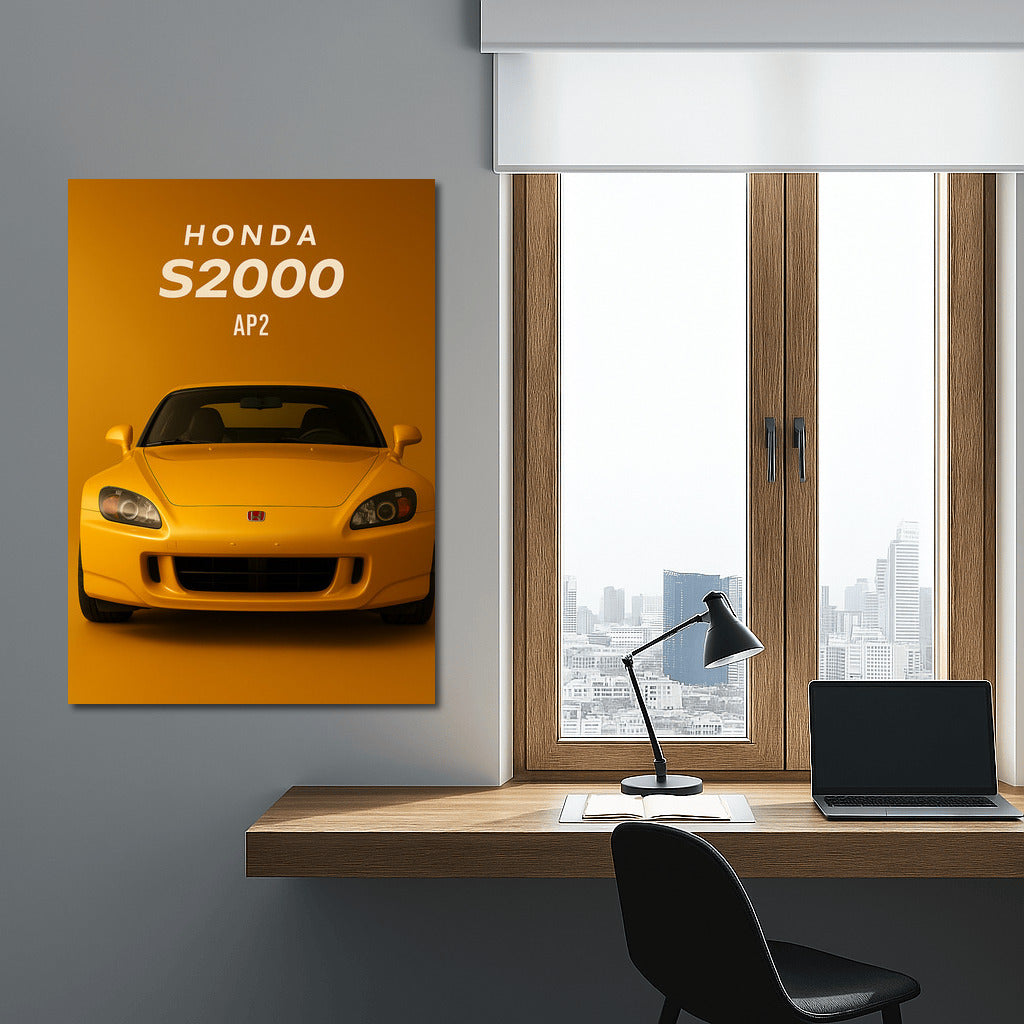Honda S2000 AP2: Legend of Speed on the Wall