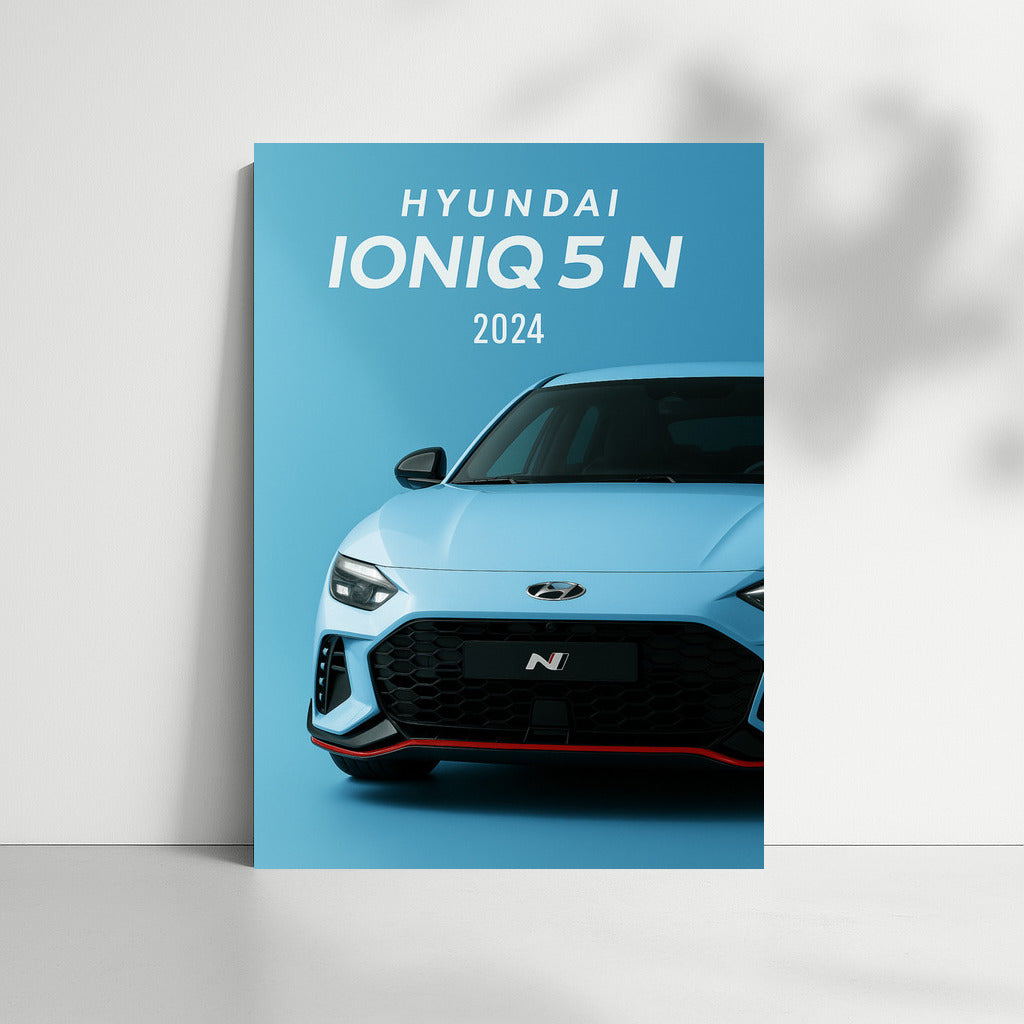 Hyundai Ioniq 5 N: Dynamics and Innovations on Your Wall