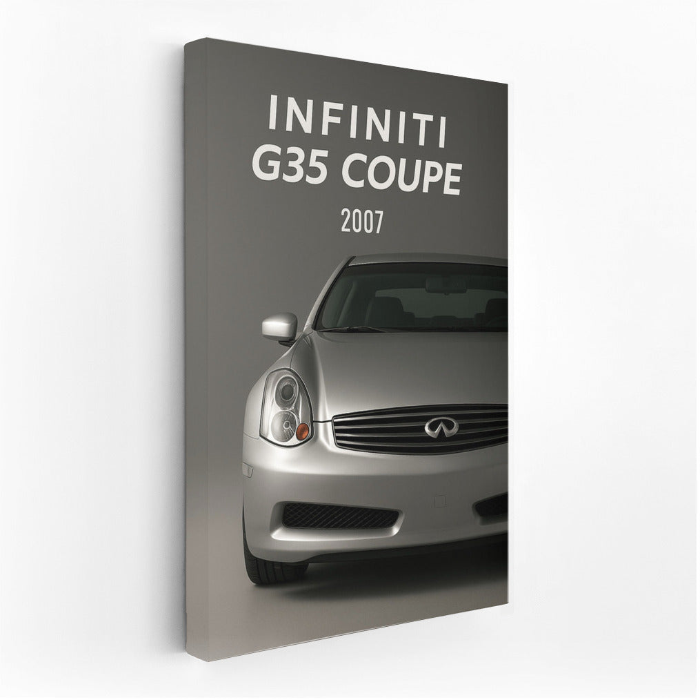 Infiniti G35 Coupe: Elegance and Speed on Canvas