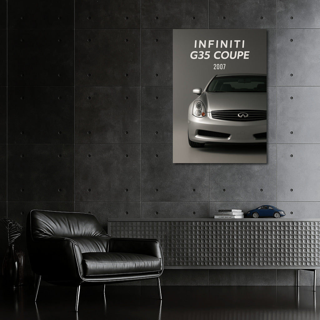 Infiniti G35 Coupe: Elegance and Speed on Canvas