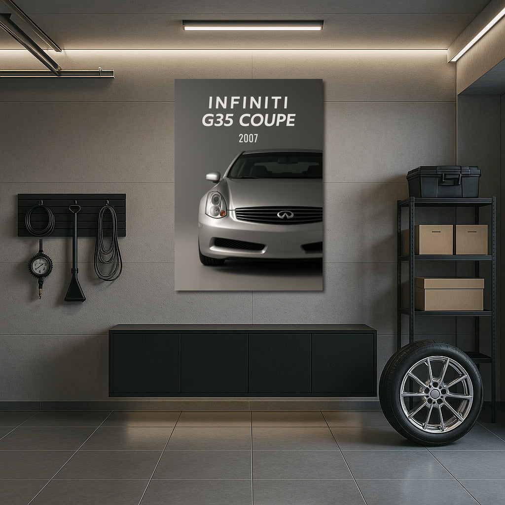 Infiniti G35 Coupe: Elegance and Speed on Canvas