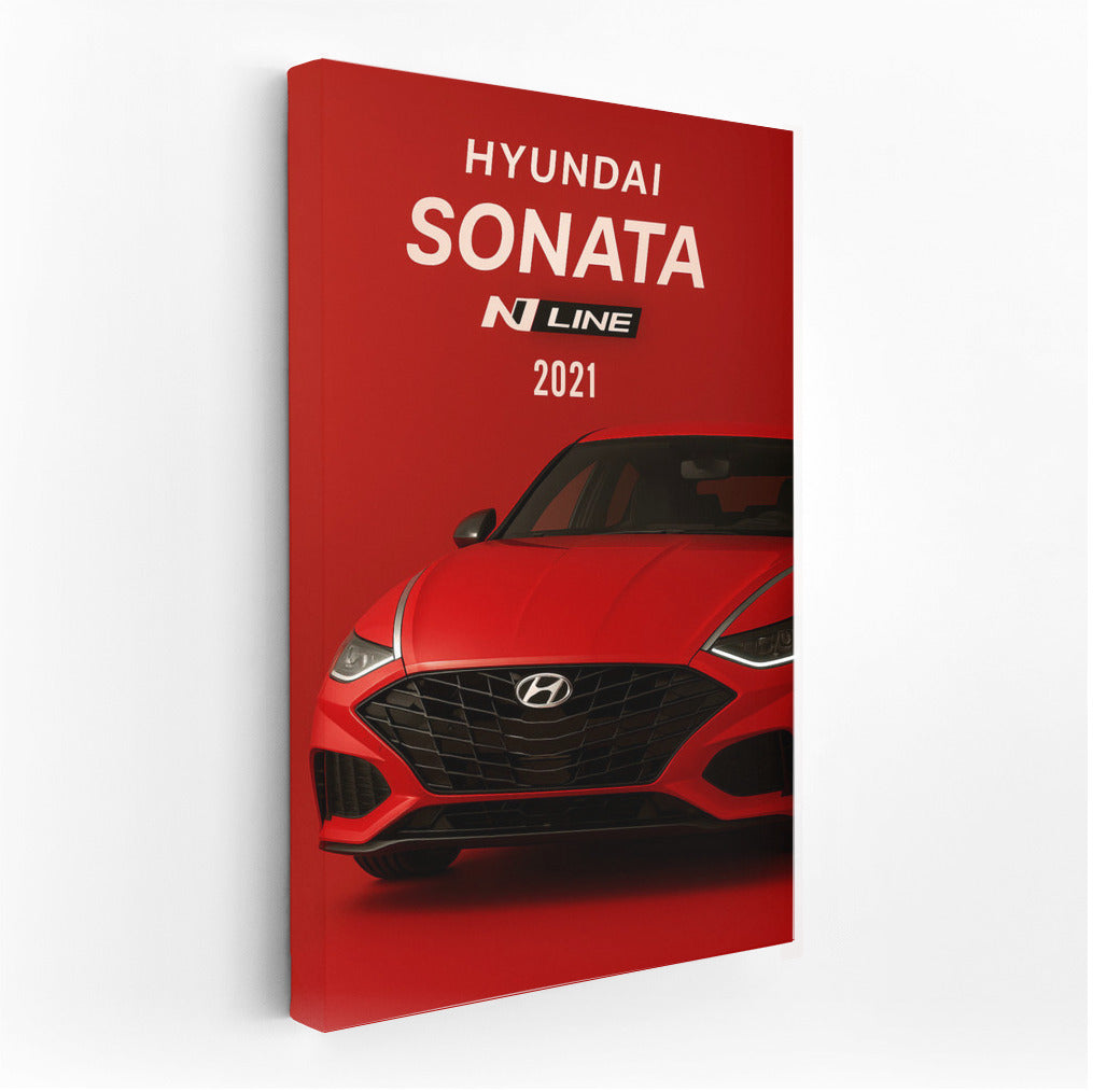 Hyundai Sonata N Line 2021: Dynamics and Style on Your Wall