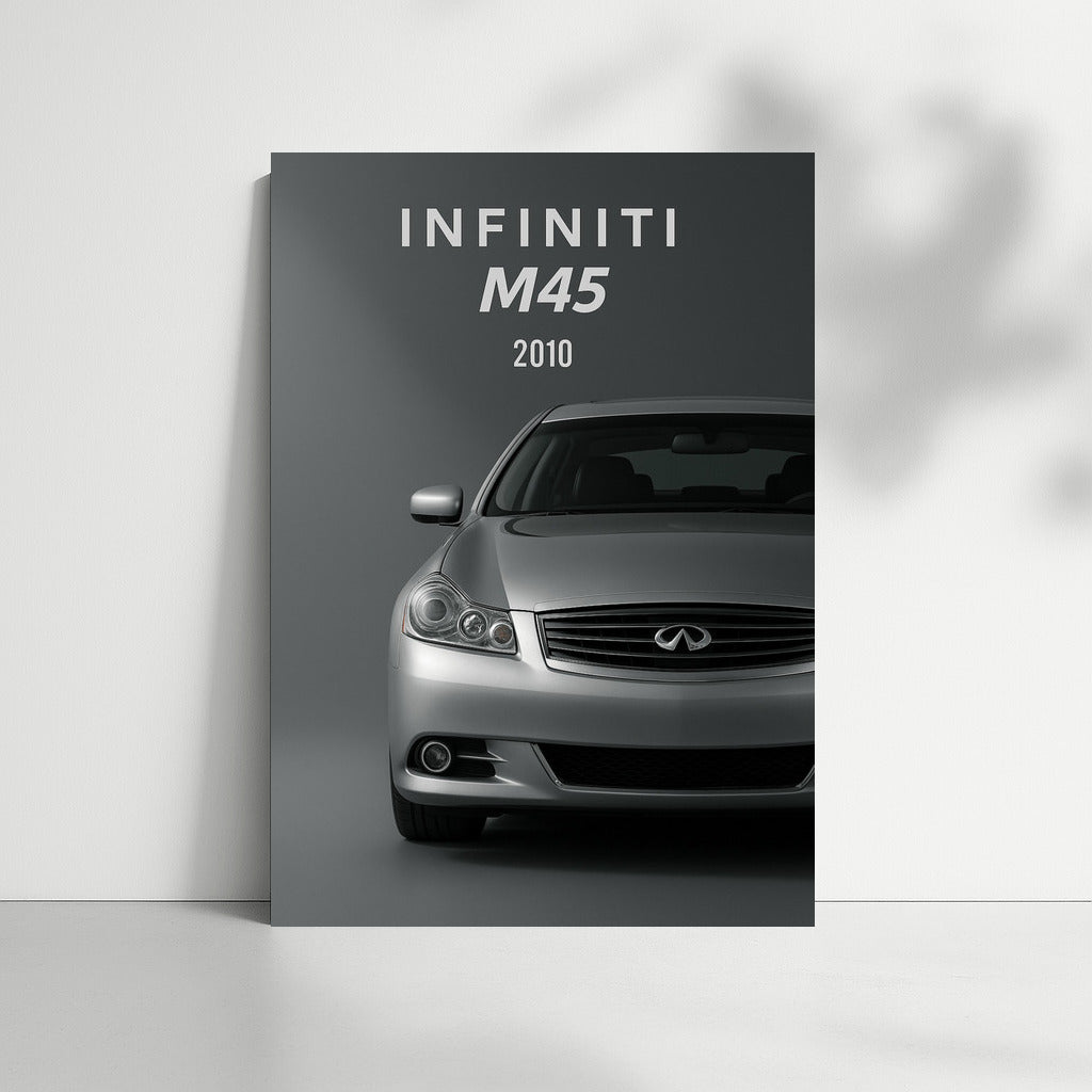 Infiniti M45 2010: Elegance and Power on the Wall