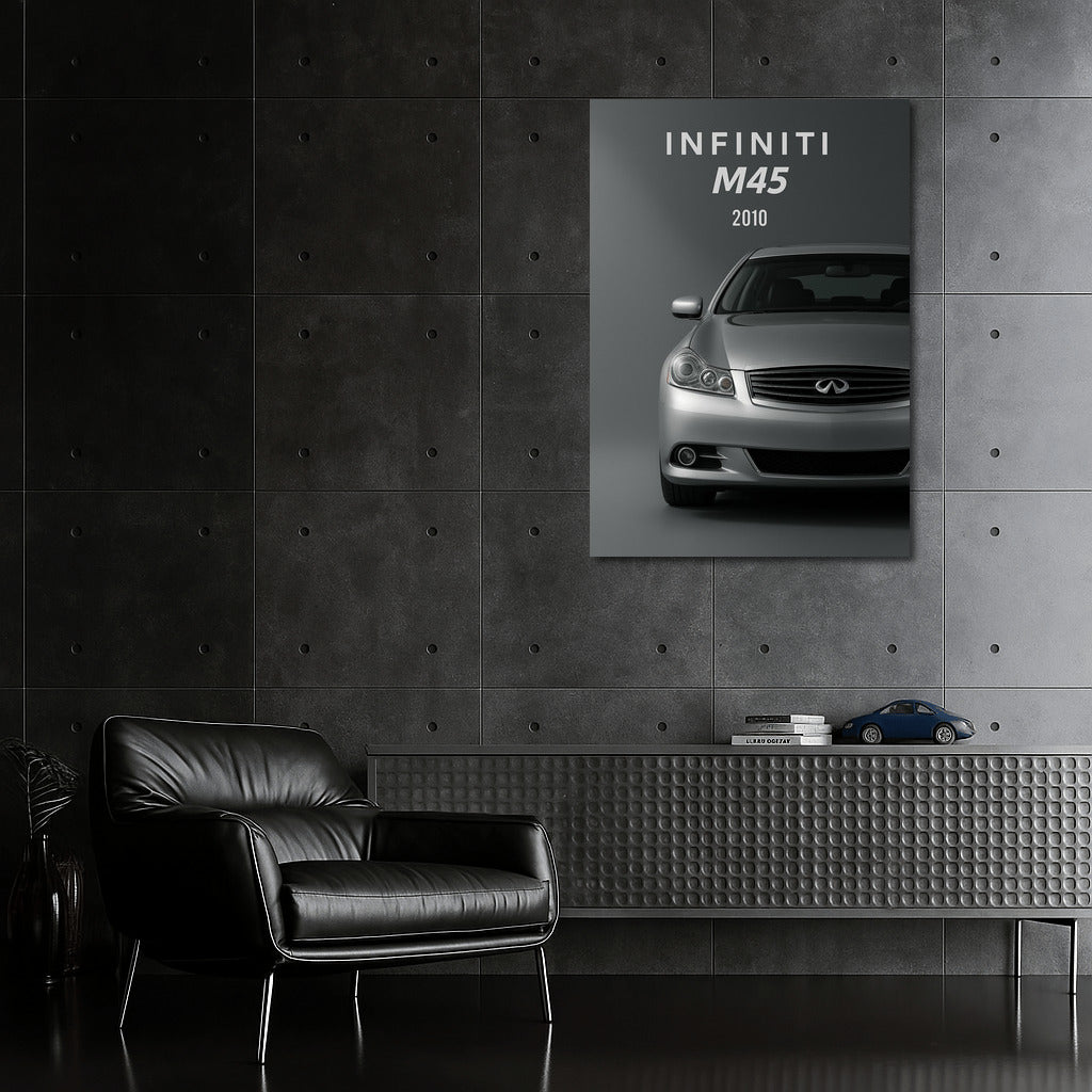 Infiniti M45 2010: Elegance and Power on the Wall