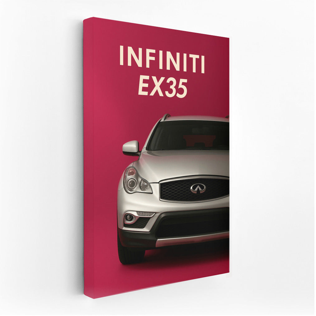Infiniti EX35: Elegance and Power on Your Wall