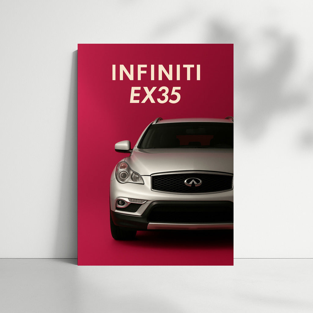 Infiniti EX35: Elegance and Power on Your Wall