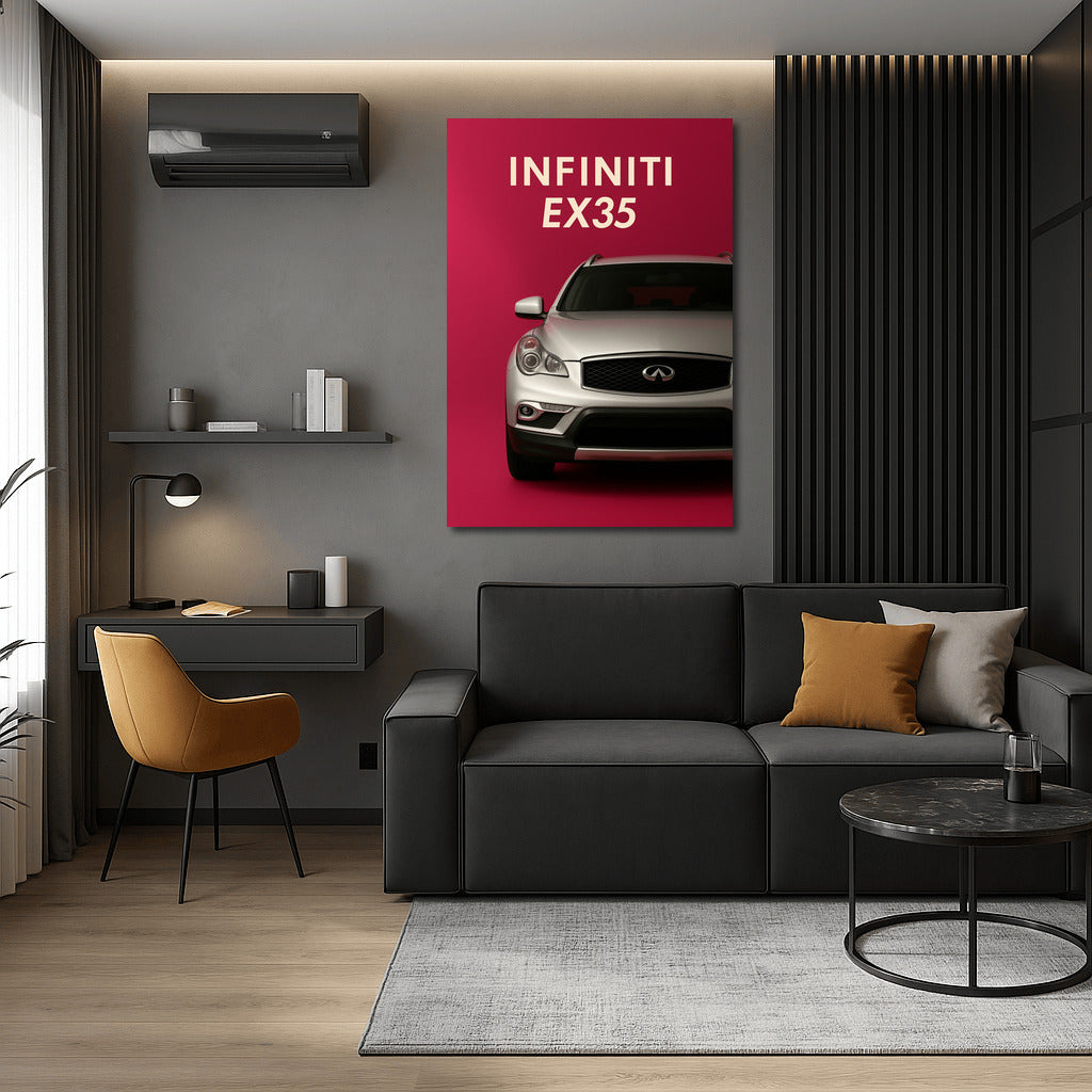 Infiniti EX35: Elegance and Power on Your Wall