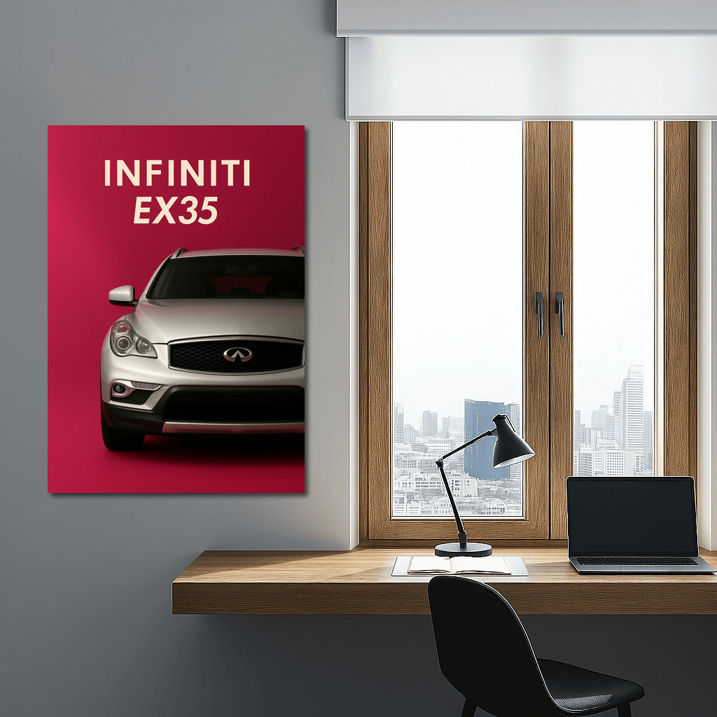 Infiniti EX35: Elegance and Power on Your Wall