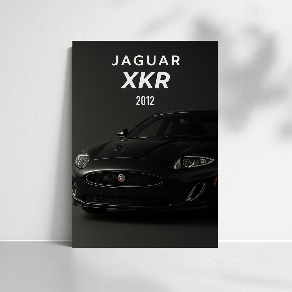 Jaguar XKR: Power and Elegance on the Wall