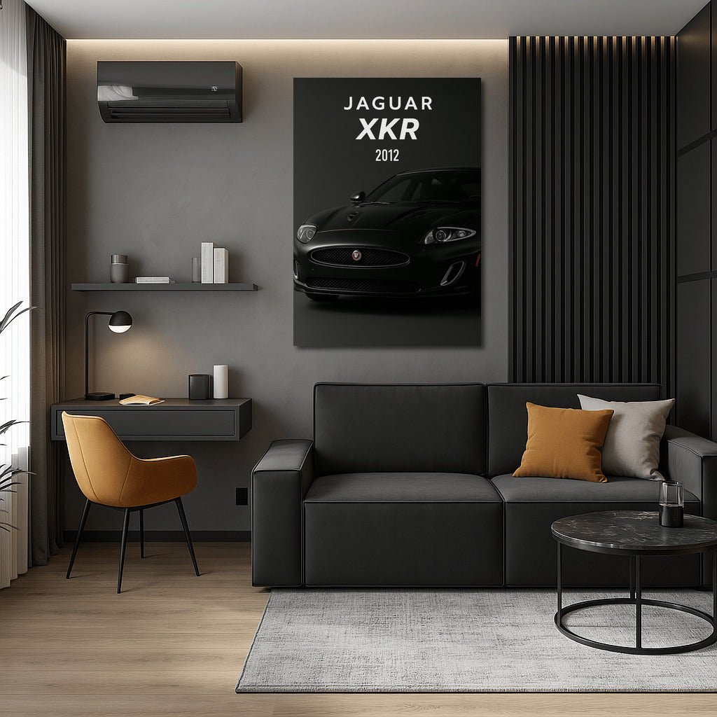 Jaguar XKR: Power and Elegance on the Wall