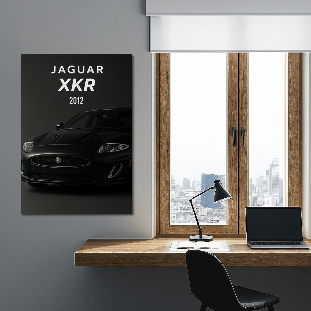 Jaguar XKR: Power and Elegance on the Wall
