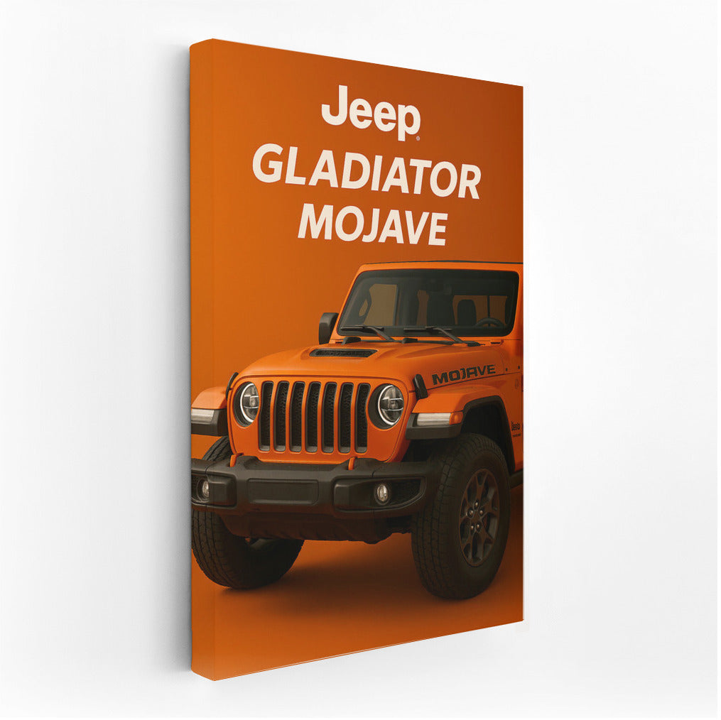 Jeep Gladiator Mojave: Speed and Adventure on Canvas