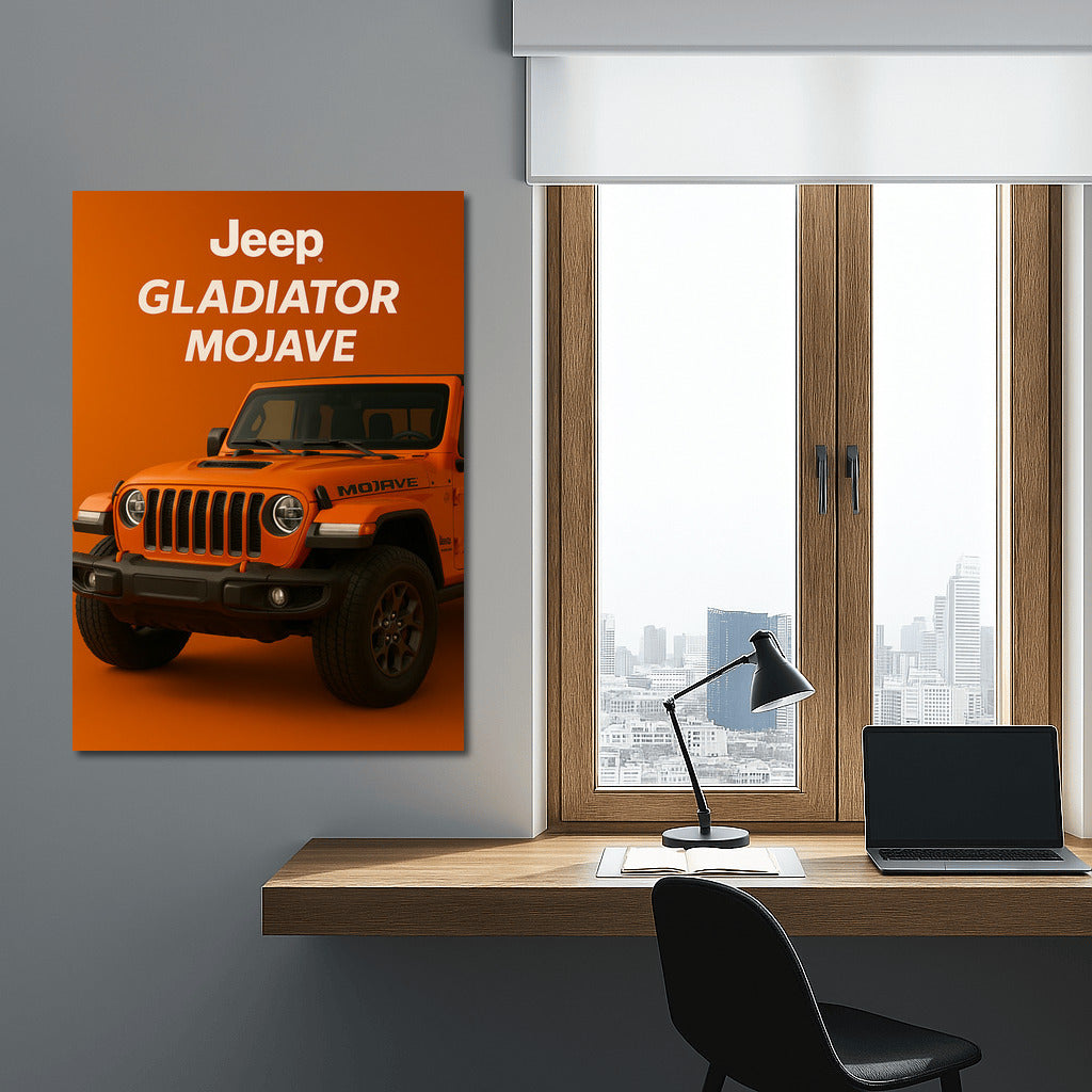 Jeep Gladiator Mojave: Speed and Adventure on Canvas