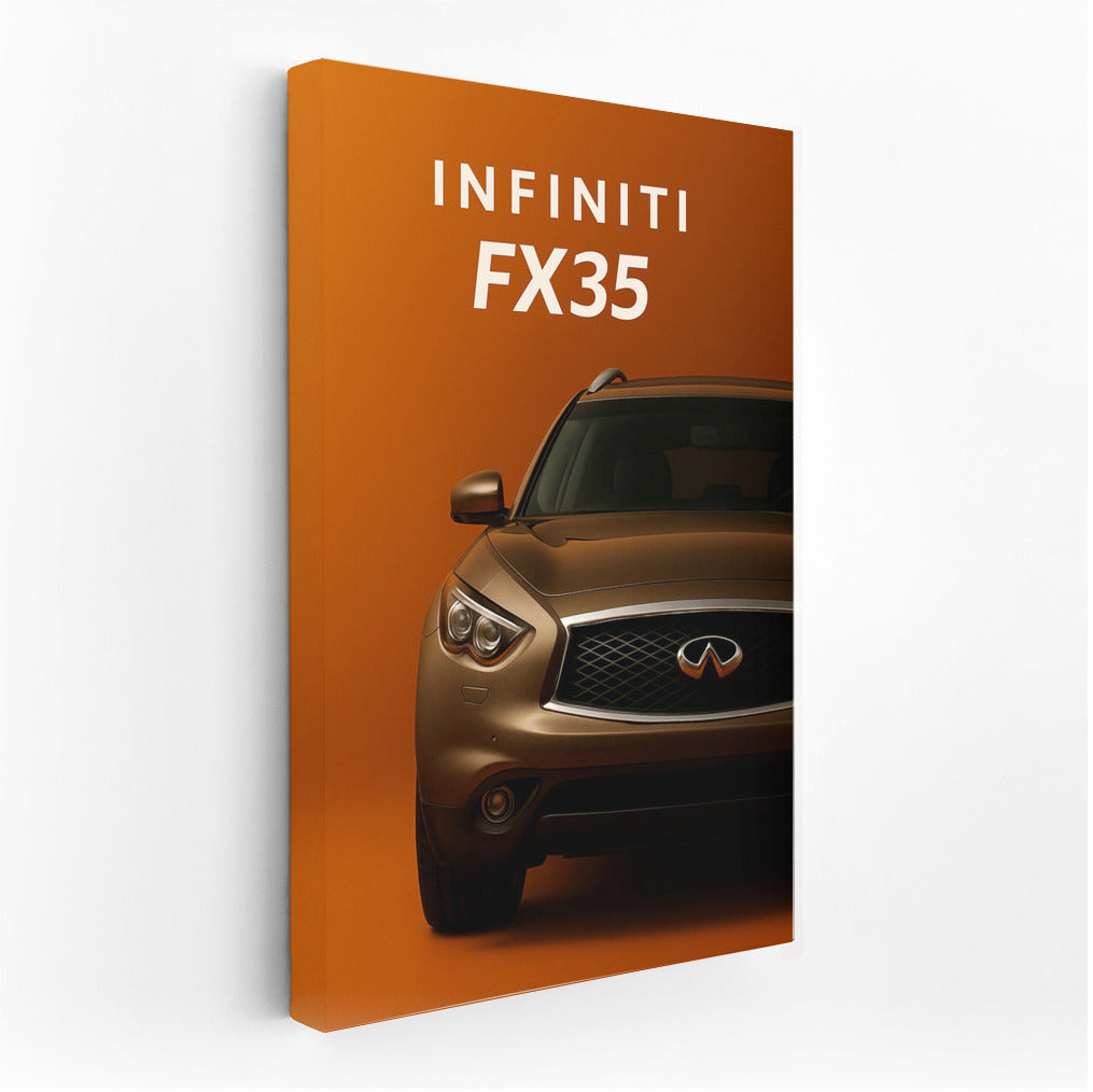 Dynamics and style: Infiniti FX35 interior