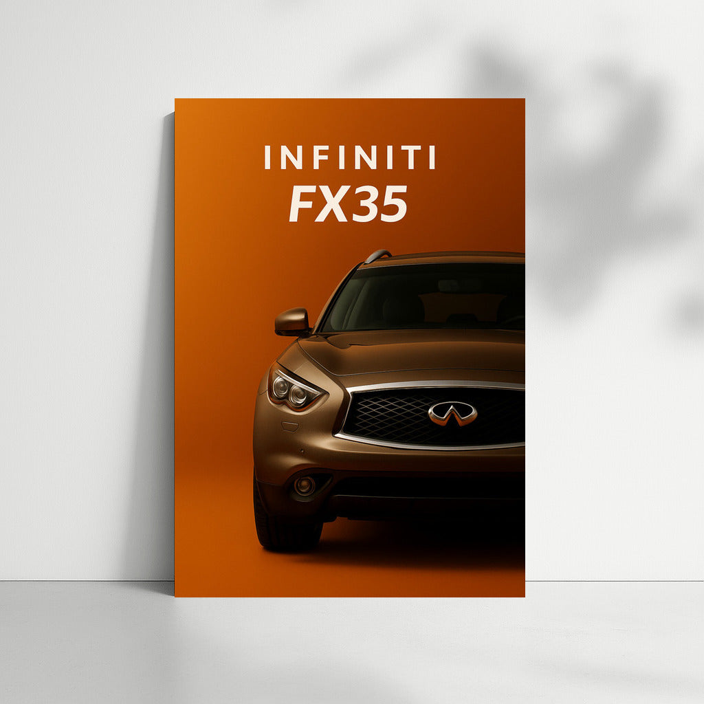 Dynamics and style: Infiniti FX35 interior