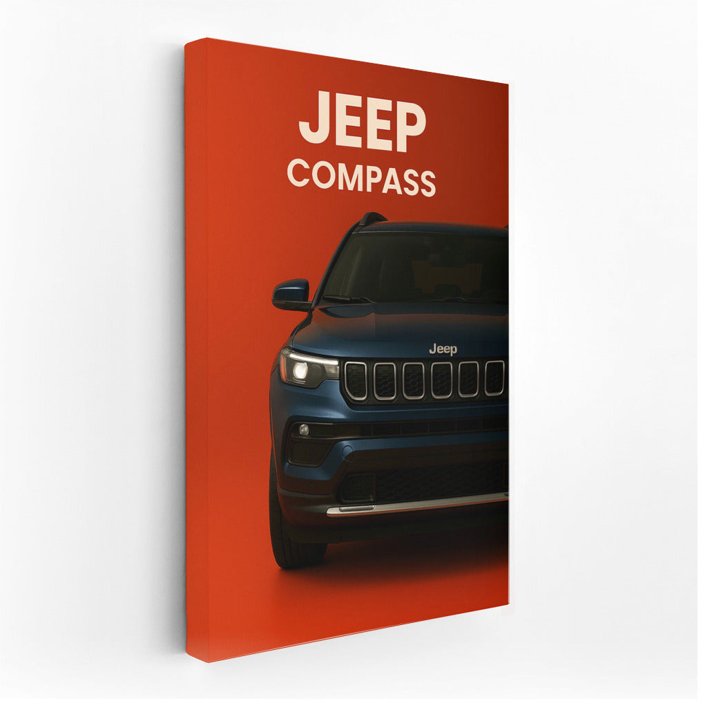 Jeep Compass: Modern Power on the Wall