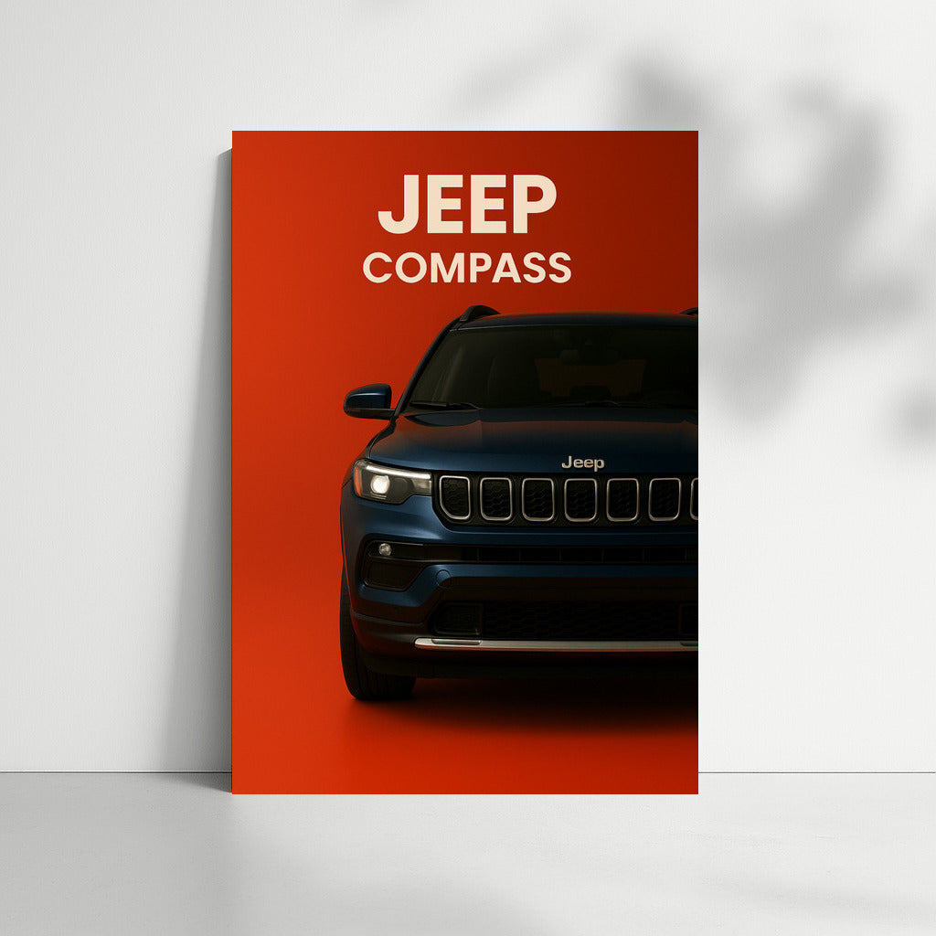 Jeep Compass: Modern Power on the Wall