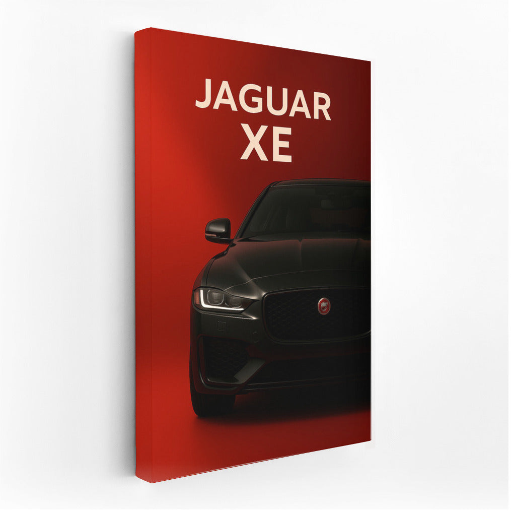 Jaguar XE: Dynamics and Elegance on Your Wall
