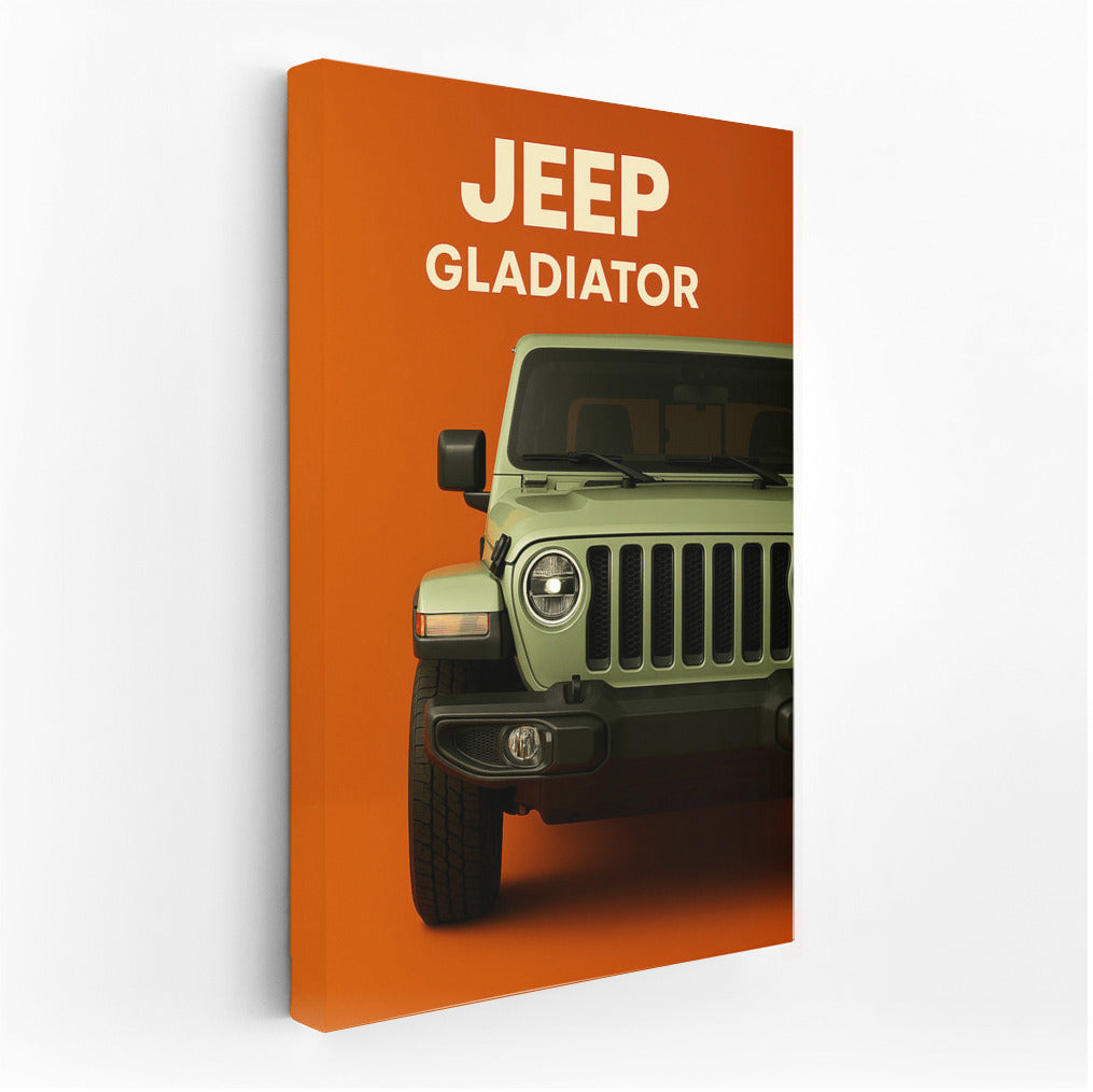 Jeep Gladiator: Dynamics and Style on Your Wall