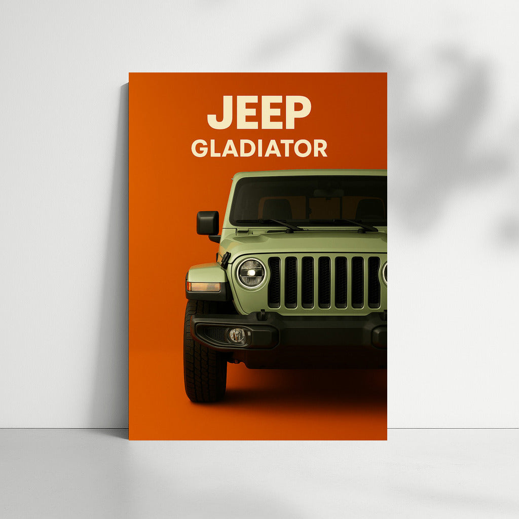 Jeep Gladiator: Dynamics and Style on Your Wall