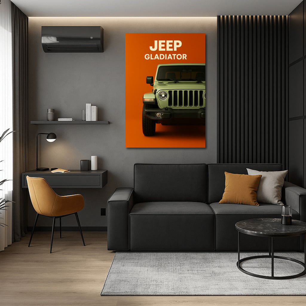 Jeep Gladiator: Dynamics and Style on Your Wall