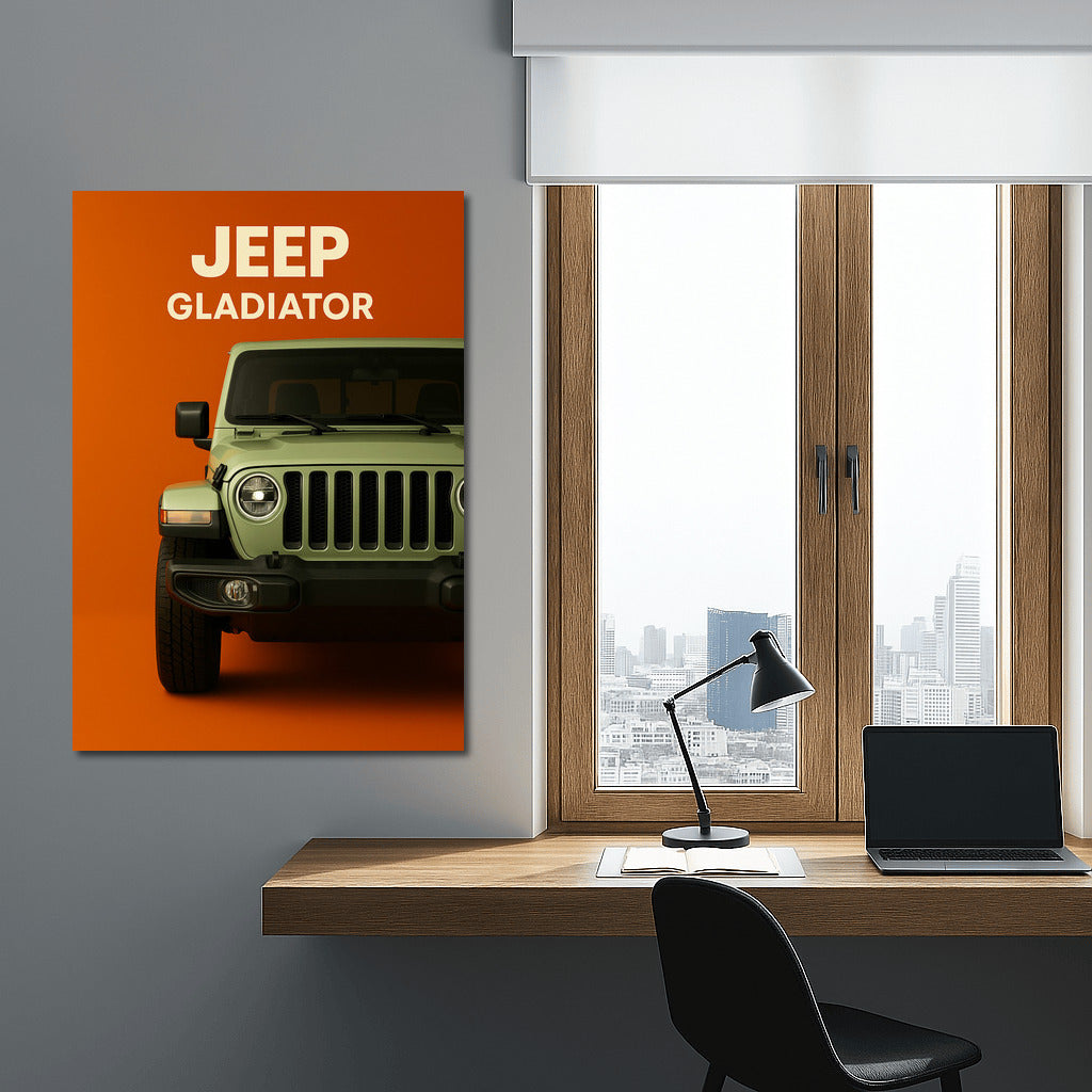 Jeep Gladiator: Dynamics and Style on Your Wall