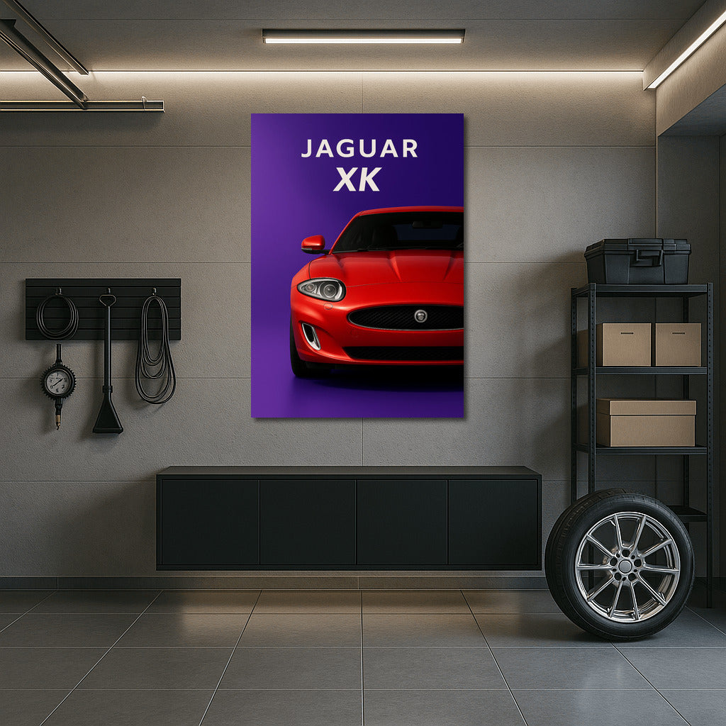 Elegant Jaguar XK: Dynamics and Style