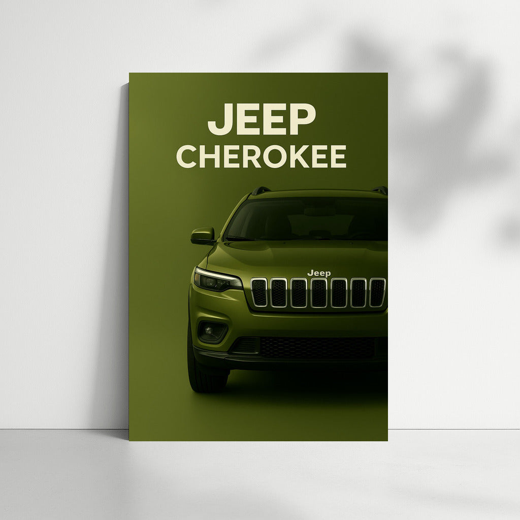 Jeep Cherokee: Power and Style on Your Wall
