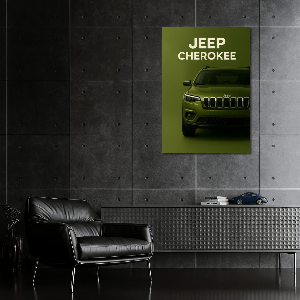 Jeep Cherokee: Power and Style on Your Wall