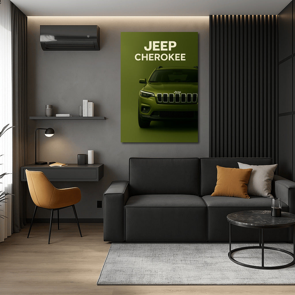 Jeep Cherokee: Power and Style on Your Wall