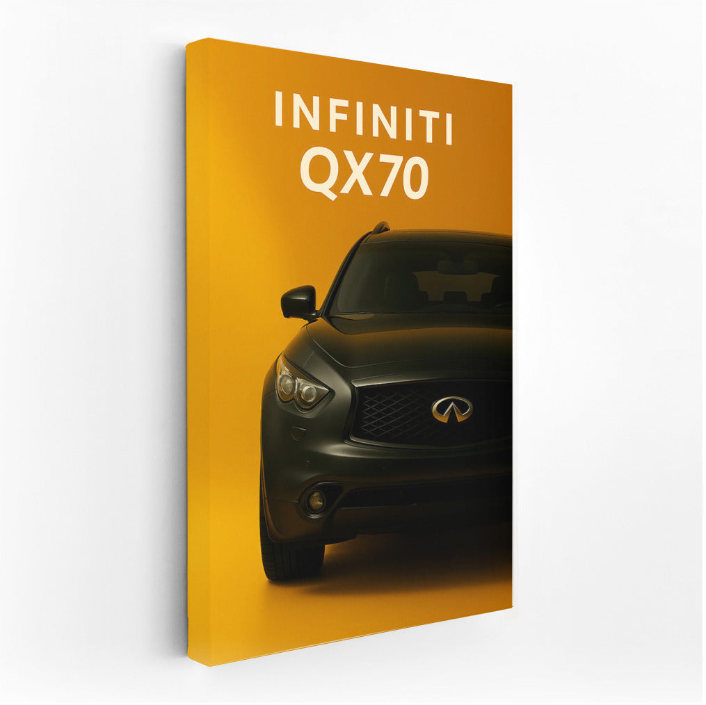 Infiniti QX70: Dynamics and Style in Contemporary Art