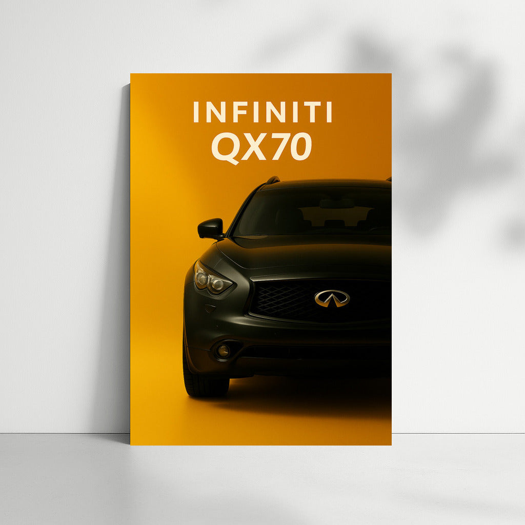 Infiniti QX70: Dynamics and Style in Contemporary Art