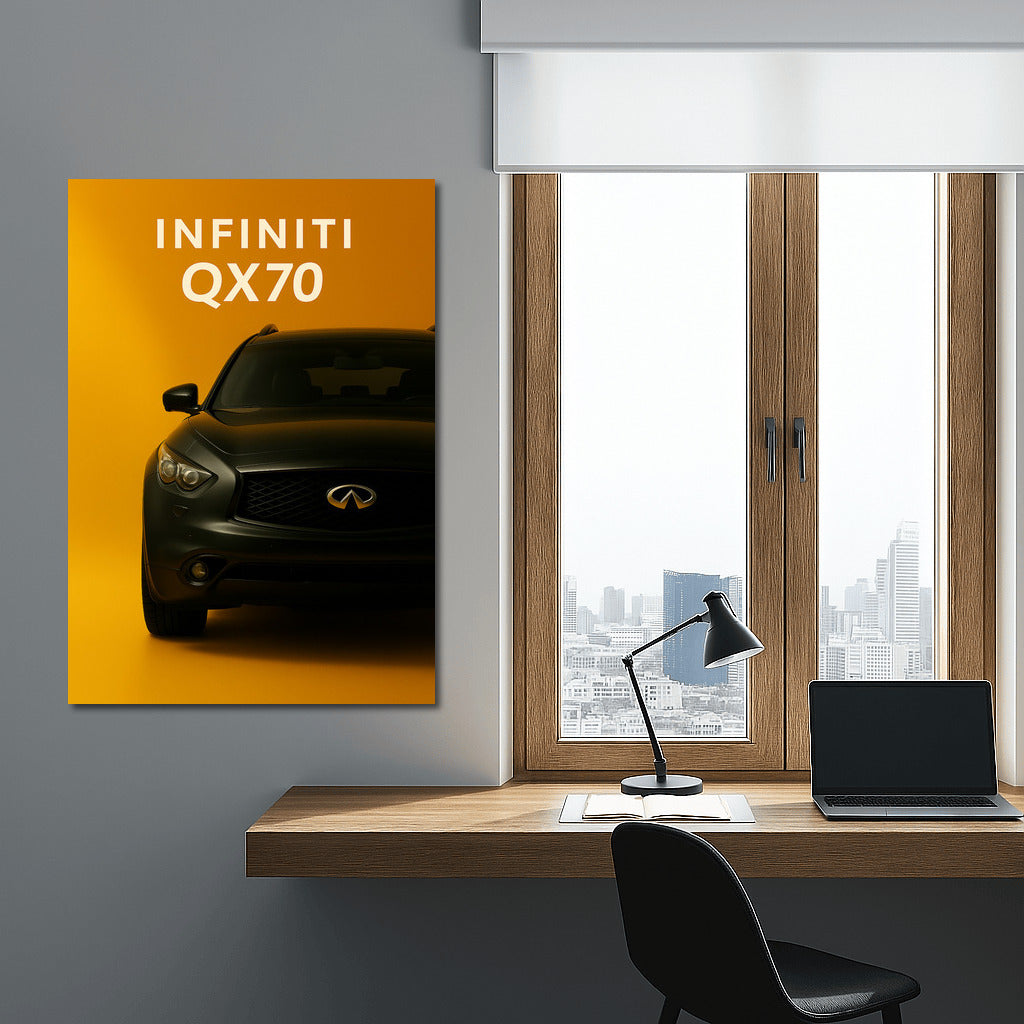 Infiniti QX70: Dynamics and Style in Contemporary Art