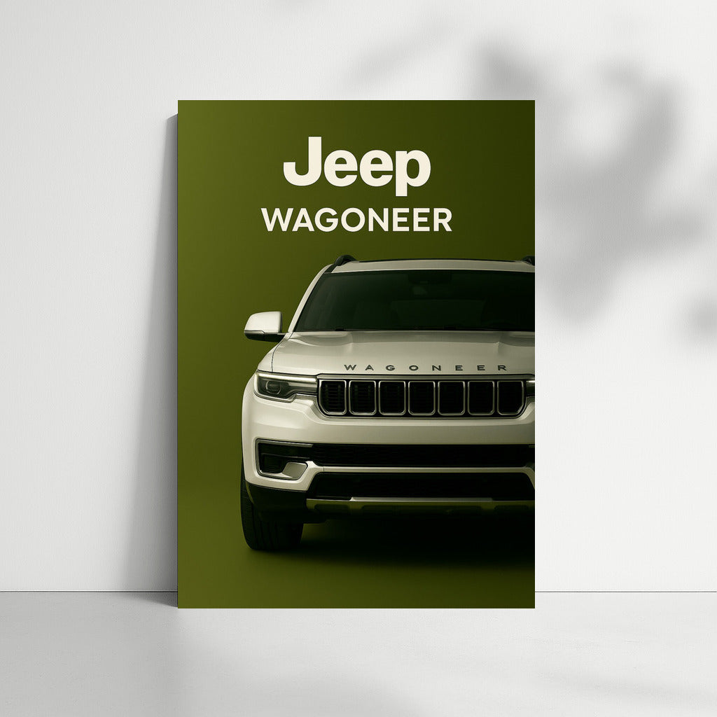 The Legendary Jeep Wagoneer: Power and Style on Your Wall