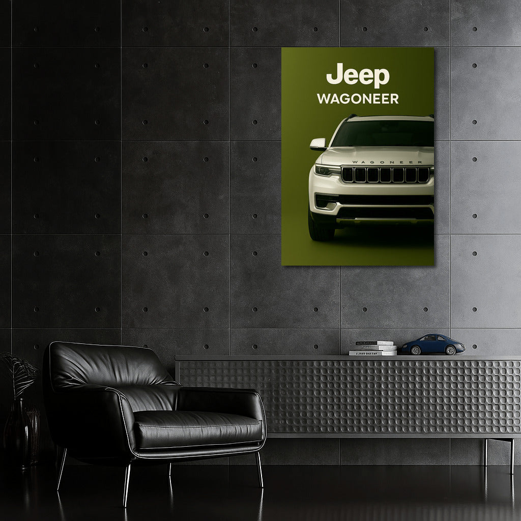 The Legendary Jeep Wagoneer: Power and Style on Your Wall