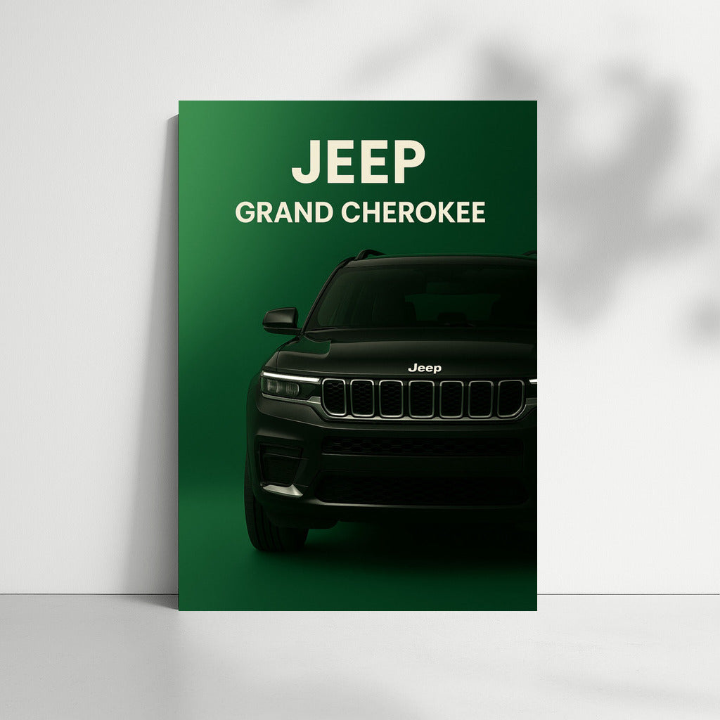 Jeep Grand Cherokee: Power and Style on Your Wall