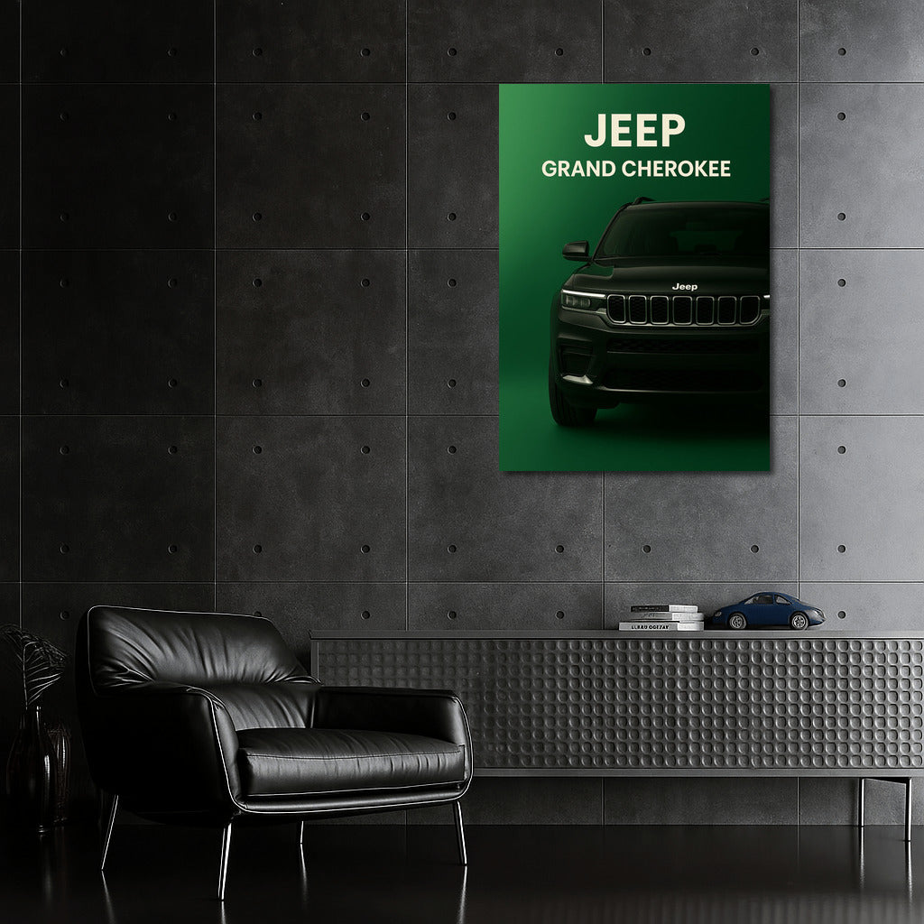 Jeep Grand Cherokee: Power and Style on Your Wall