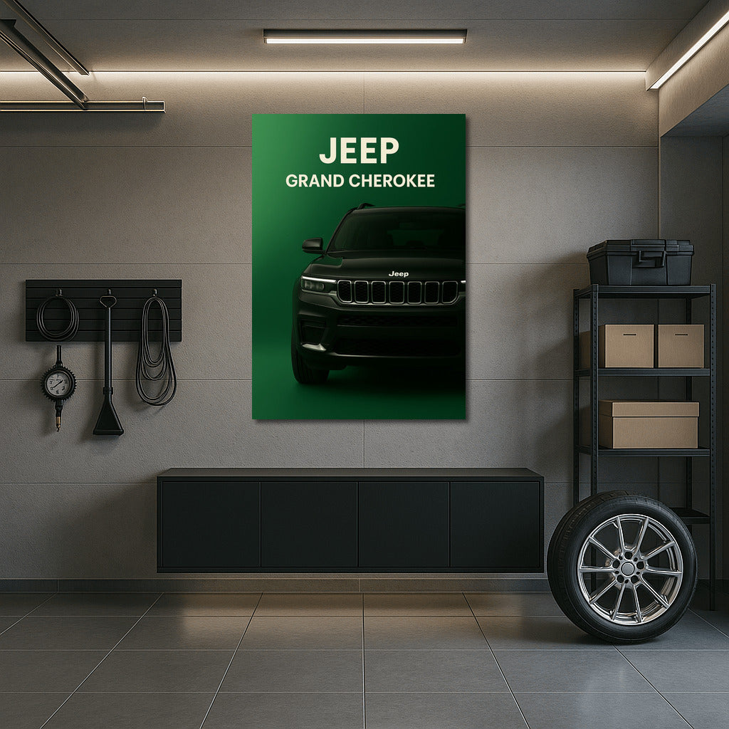 Jeep Grand Cherokee: Power and Style on Your Wall