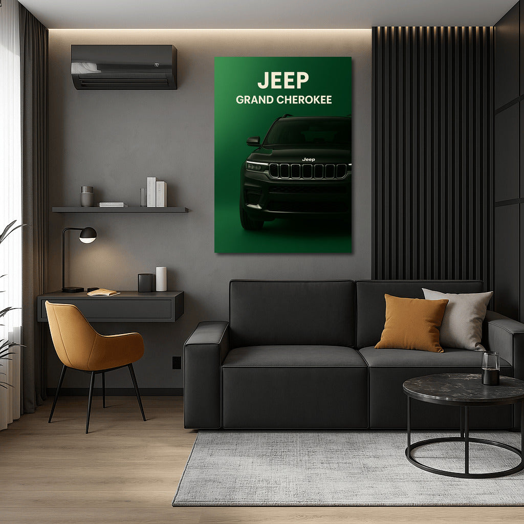 Jeep Grand Cherokee: Power and Style on Your Wall