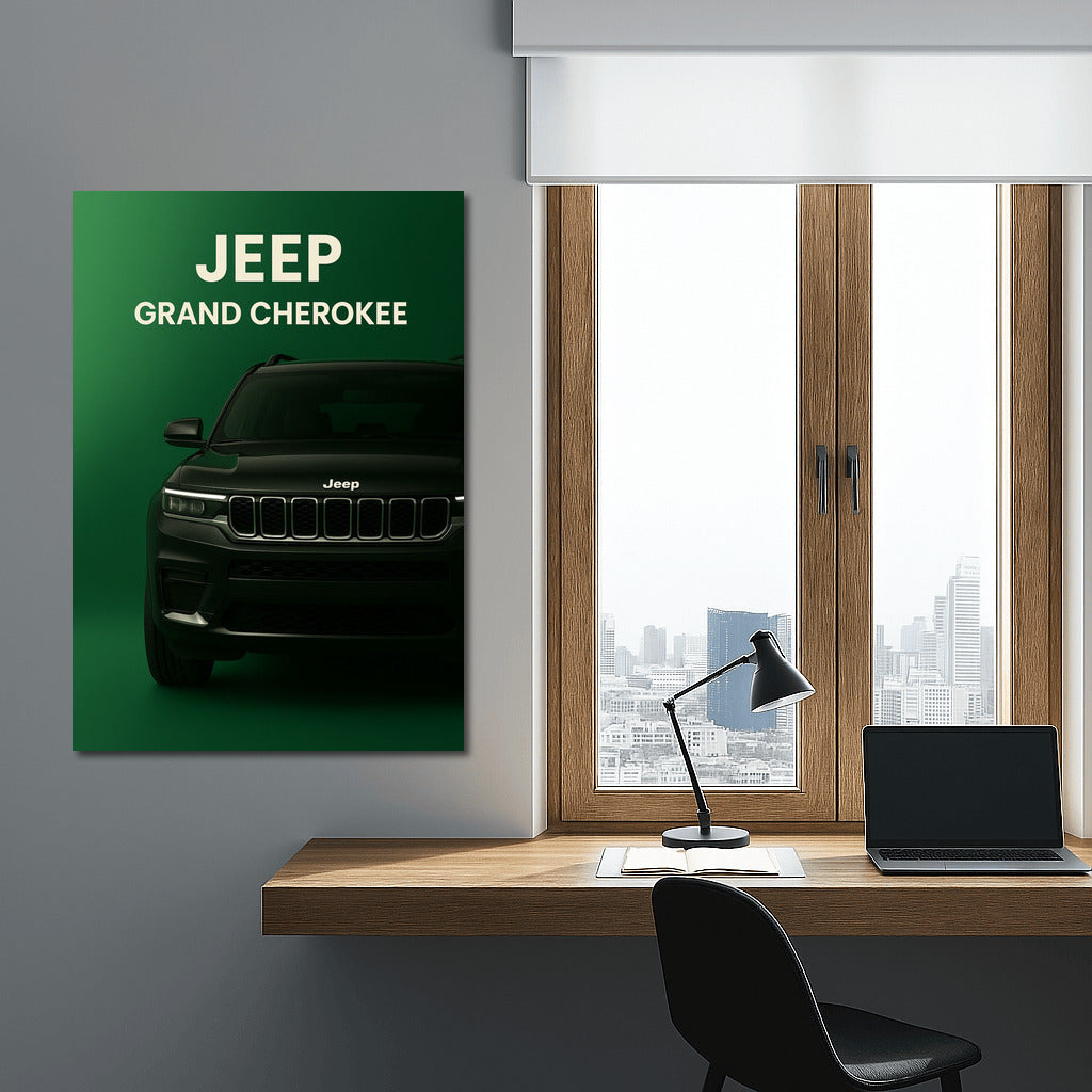 Jeep Grand Cherokee: Power and Style on Your Wall