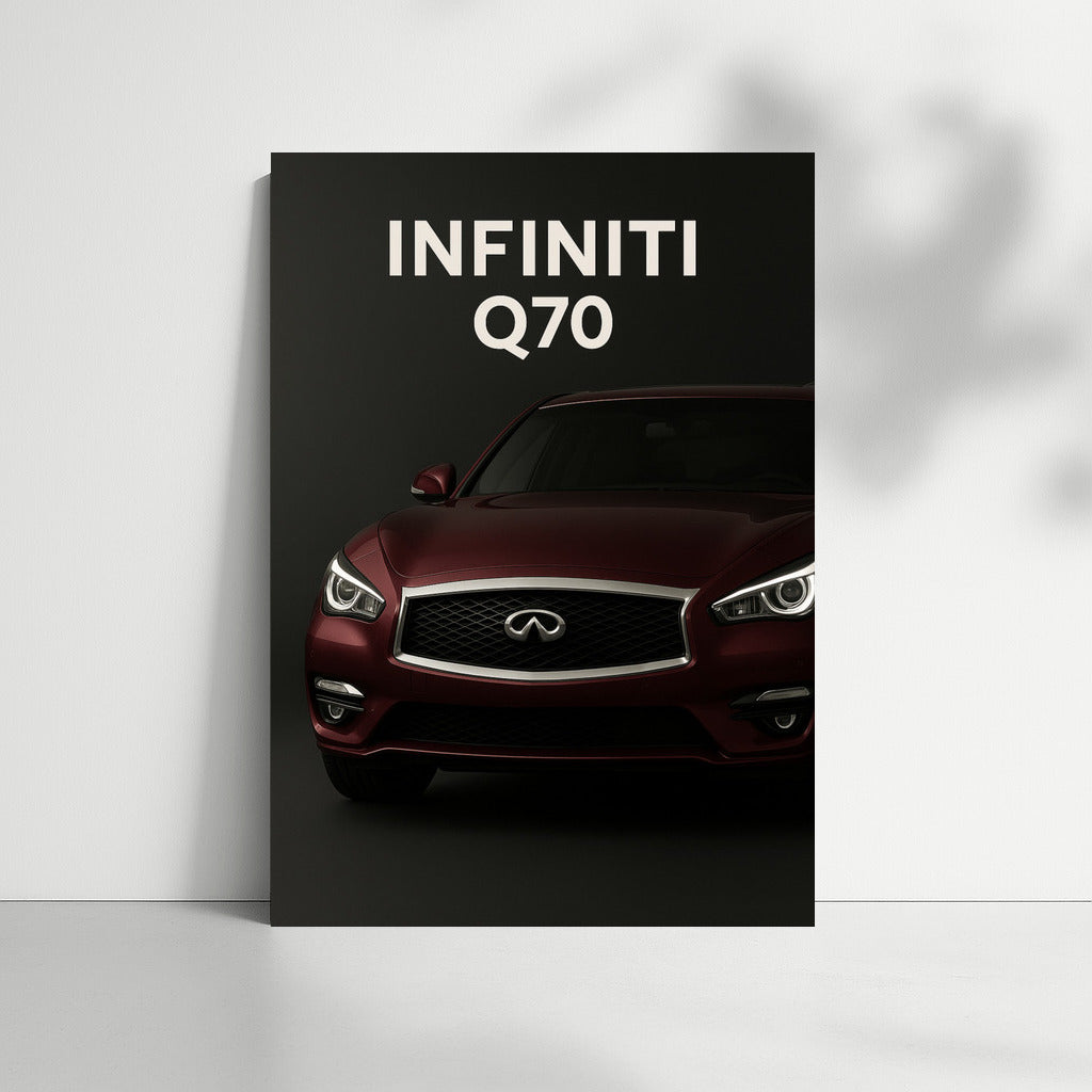 Elegance and power: Infiniti Q70 interior