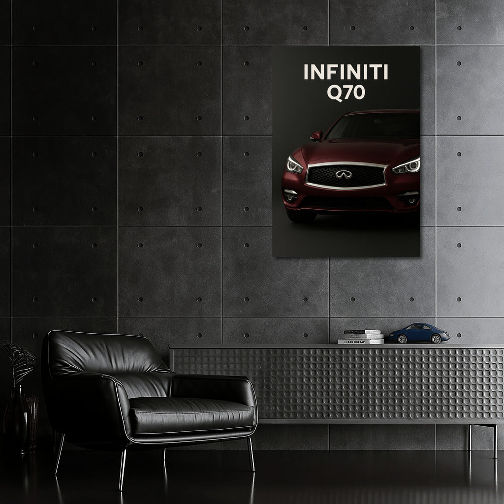 Elegance and power: Infiniti Q70 interior