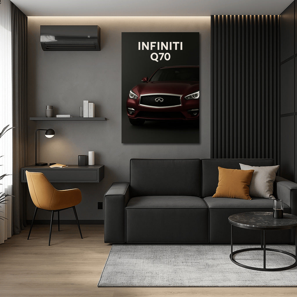 Elegance and power: Infiniti Q70 interior