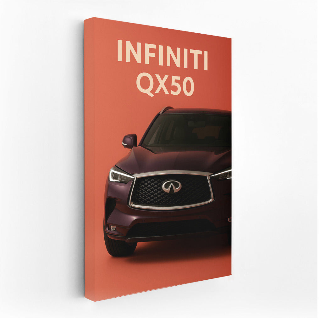 Elegance and Dynamics: Infiniti QX50 on Your Wall
