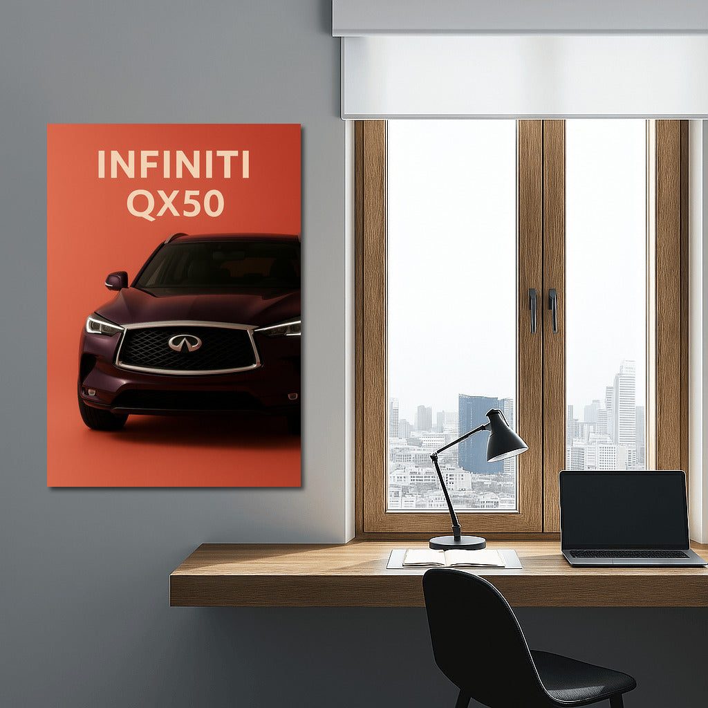 Elegance and Dynamics: Infiniti QX50 on Your Wall