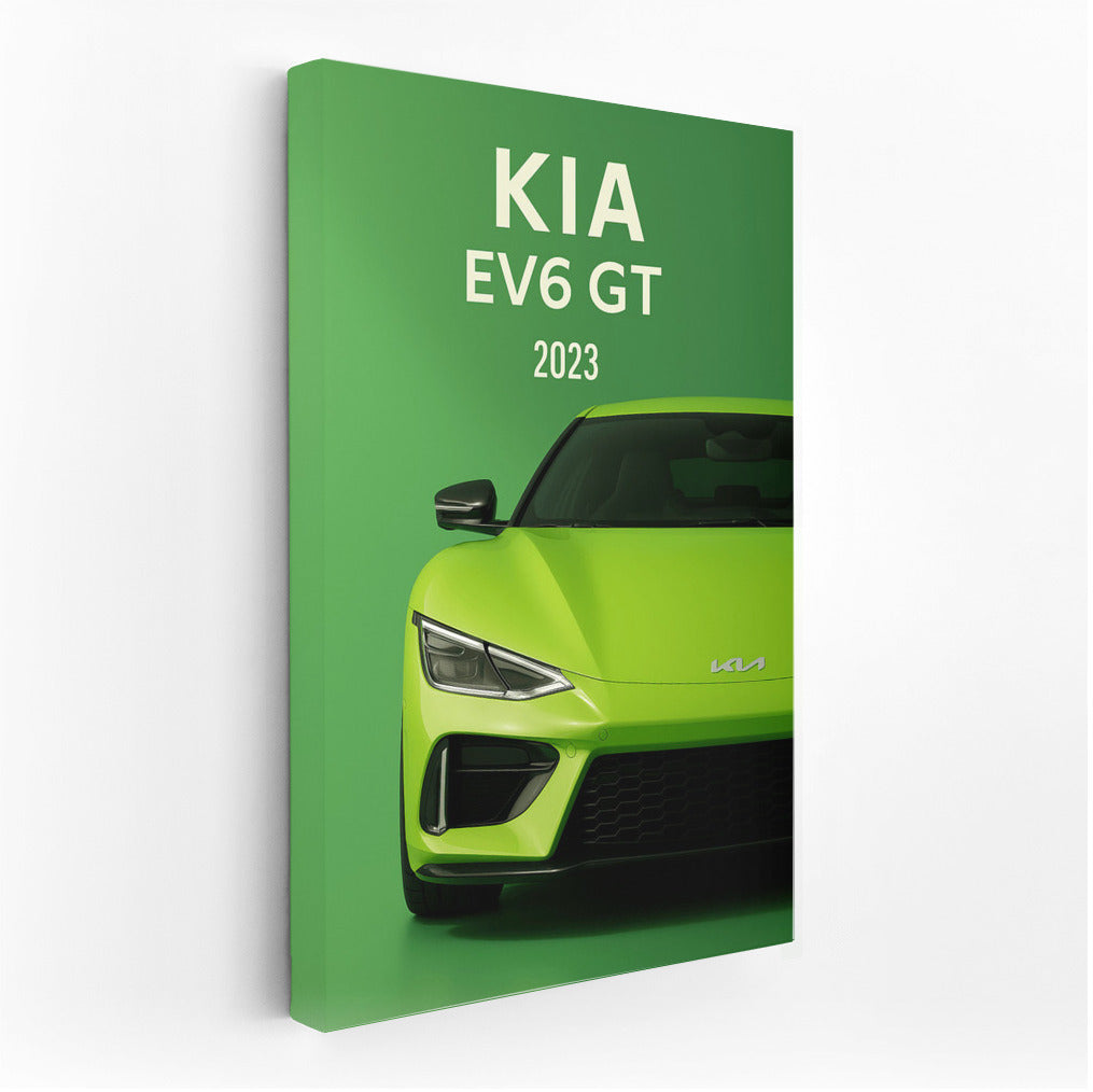Kia EV6 GT 2023: Dynamics and Style on Your Wall