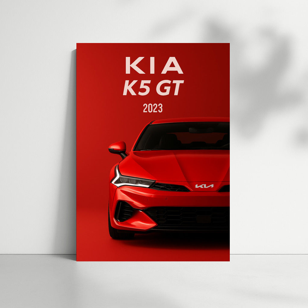 Bright Kia K5 GT 2023: Speed and Modern Design