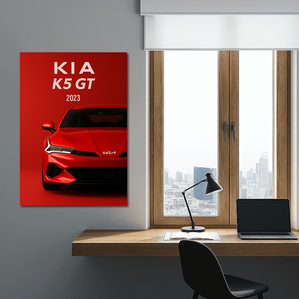 Bright Kia K5 GT 2023: Speed and Modern Design