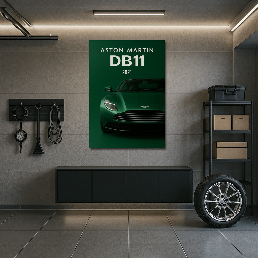 Aston Martin DB11: Elegance and Speed on Your Wall